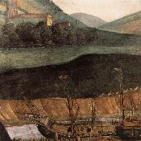 The Punishment of Korah and the Stoning of Moses and Aaron (detail)