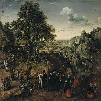 Landscape with a Rural Festival