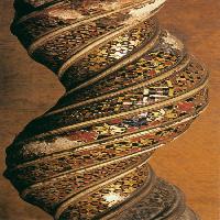 Detail of a twisted column