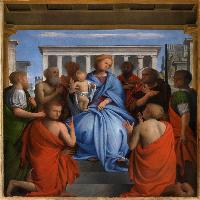 Madonna and Child with Eight Saints