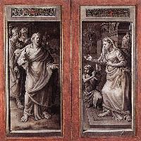 Triptych of the Micault Family (closed)