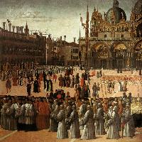 Procession in Piazza San Marco (detail)