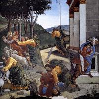 The Trials and Calling of Moses (detail)