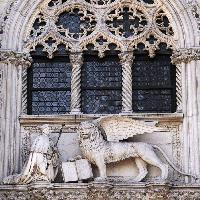 Doge Francesco Foscari Kneeling before the Lion of St Mark