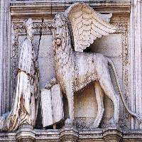 Doge Francesco Foscari Kneeling before the Lion of St Mark