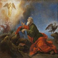 St John Altarpiece: St John the Evangelist in Patmos (central panel)