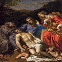 PietÃ  with Sts Francis and Mary Magdalen