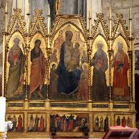 Polyptych of Madonna, Child and Four Saints
