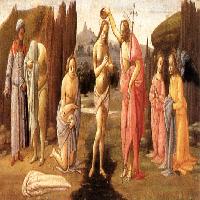 Predella: Baptism of Christ