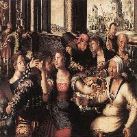 The Prodigal Son Living with Harlots