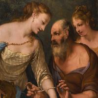 Rebecca at the Well (detail)
