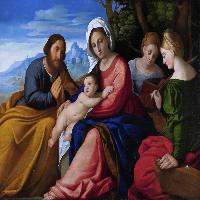 Virgin and Child Enthroned with Saints (Sacra Conversazione)