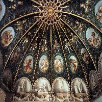 Ceiling decoration (partial view)