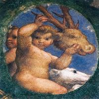 Ceiling decoration (detail)