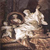 Tomb of Maria Clementina Sobieska (detail)
