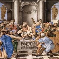 Elymas Struck Blind by St Paul before the Proconsul Sergius Paulus
