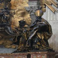 The Throne of Saint Peter (detail)