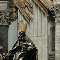 Throne (Cathedra) of St Peter (detail)