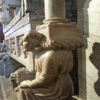 Tomb of Cardinal Guglielmo Longhi (detail)