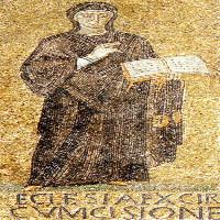 Mosaic inscription (detail)