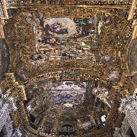 Choir vault and apse decoration