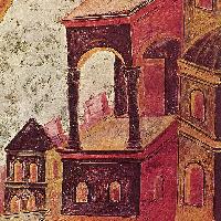 Crossing vault (detail of the east cell)