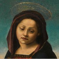 Virgin and Child with St John the Baptist (detail)