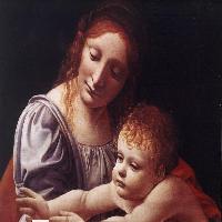The Virgin and Child (detail)