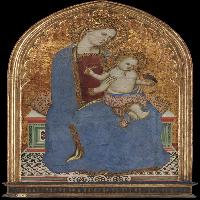 Virgin in Glory Flanked by Sts John the Baptist and Stephen