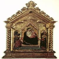 Virgin and Child Enthroned with Saints