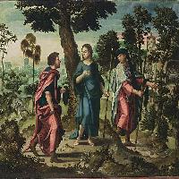 Christ and His Disciples on Their Way to Emmaus